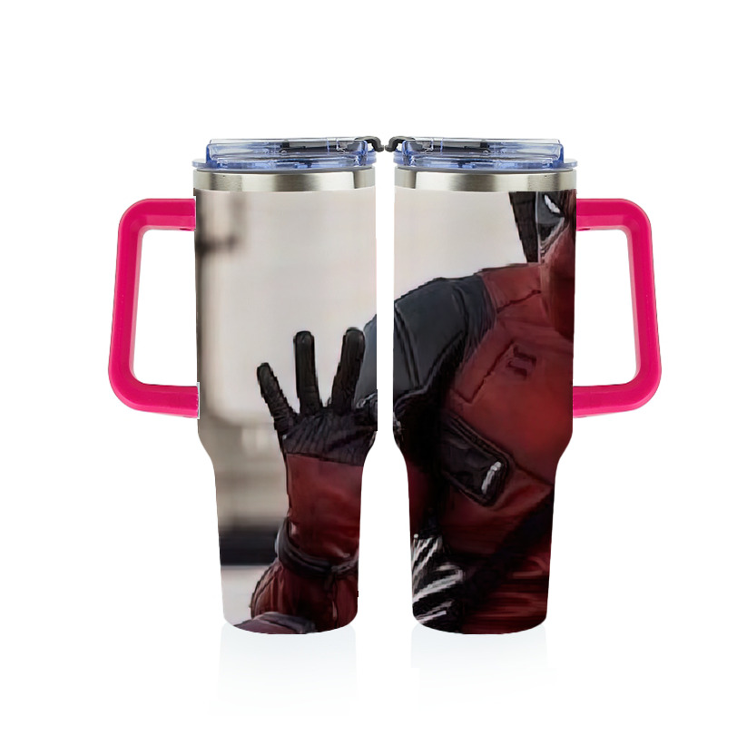 （画像用） Deadpool デッドプール 1200ｍLフルプリント車用タンブラー